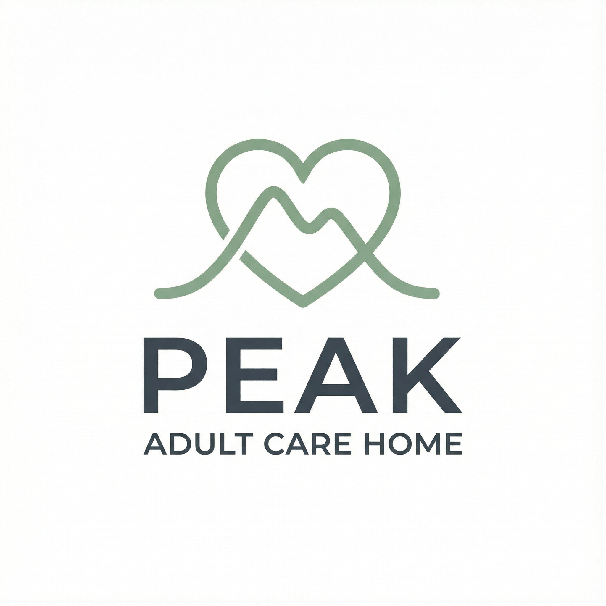 Peak Adult Care Home Logo